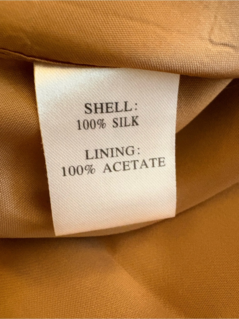 NEW LK Bennet Silk A-line Dress; champagne color - Picture 5 of 6